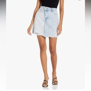 NWT BLANKNYC Overflap Fly Denim skirt